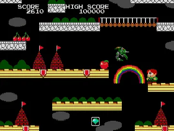 Rainbow Islands Extra (Japan) screen shot game playing